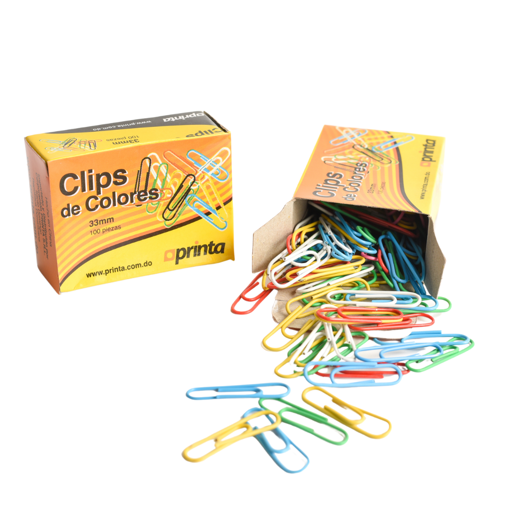 CLIPS COLORES – Mundo Papel 2001, C.A.