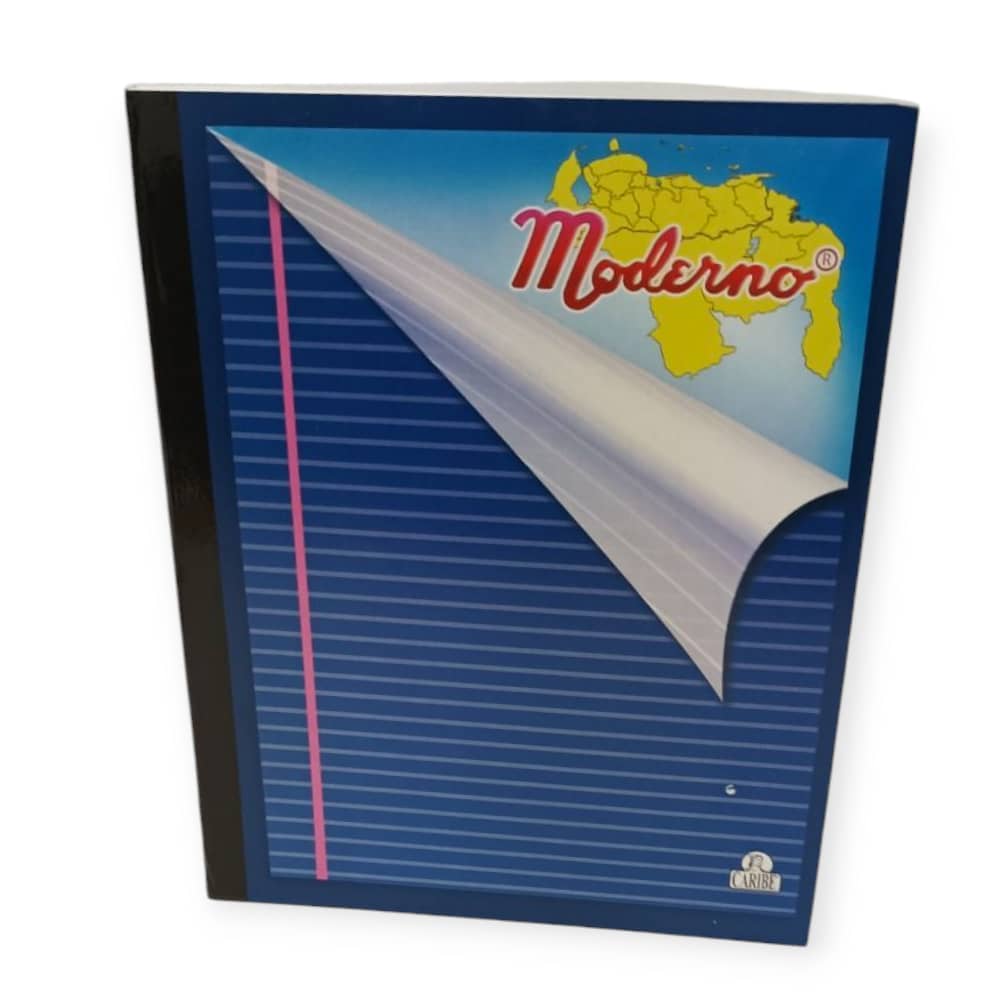 LIBRETA MODERO 144 HOJAS – Mundo Papel 2001, C.A.