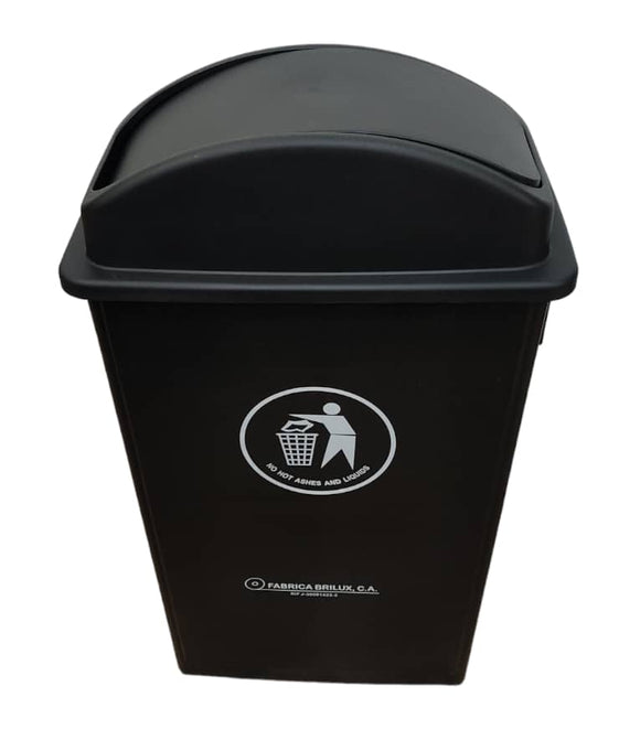 PAPELERA PLASTICA VAIVEN 40 LITROS