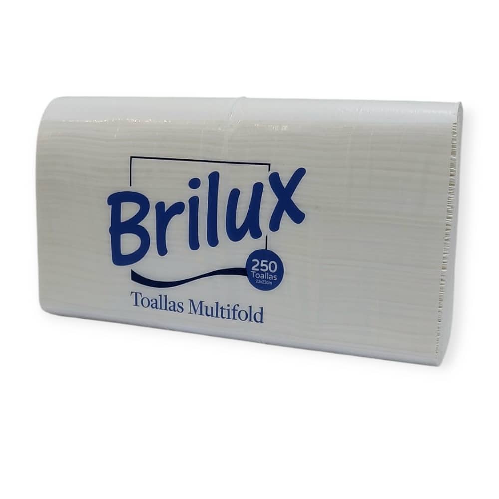 TOALLA BRILUX MULTIFOLD 16*250 – Mundo Papel 2001, C.A.